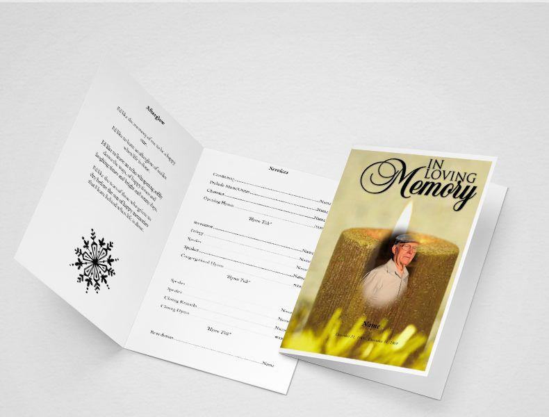 Free Obituary Template
