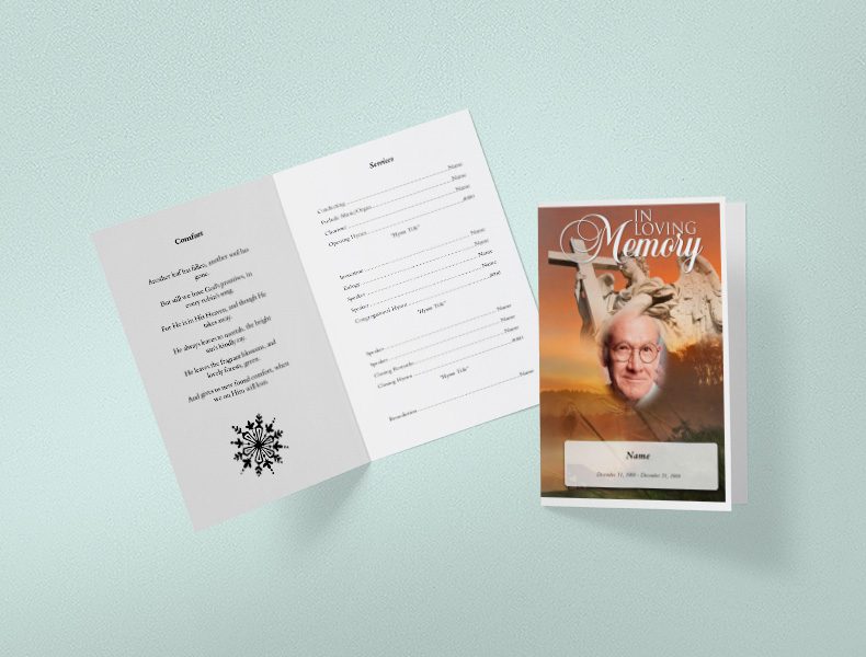 write in funeral program write in funeral program