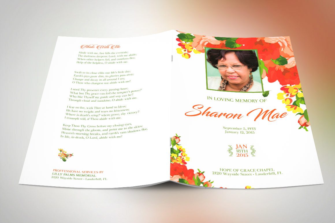 printing funeral programs