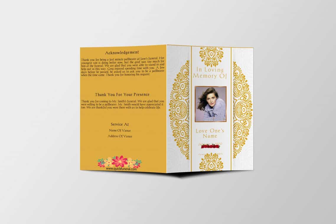 What is Obituary Template