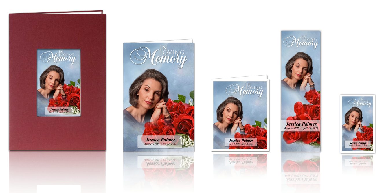How to select Funeral Program Template