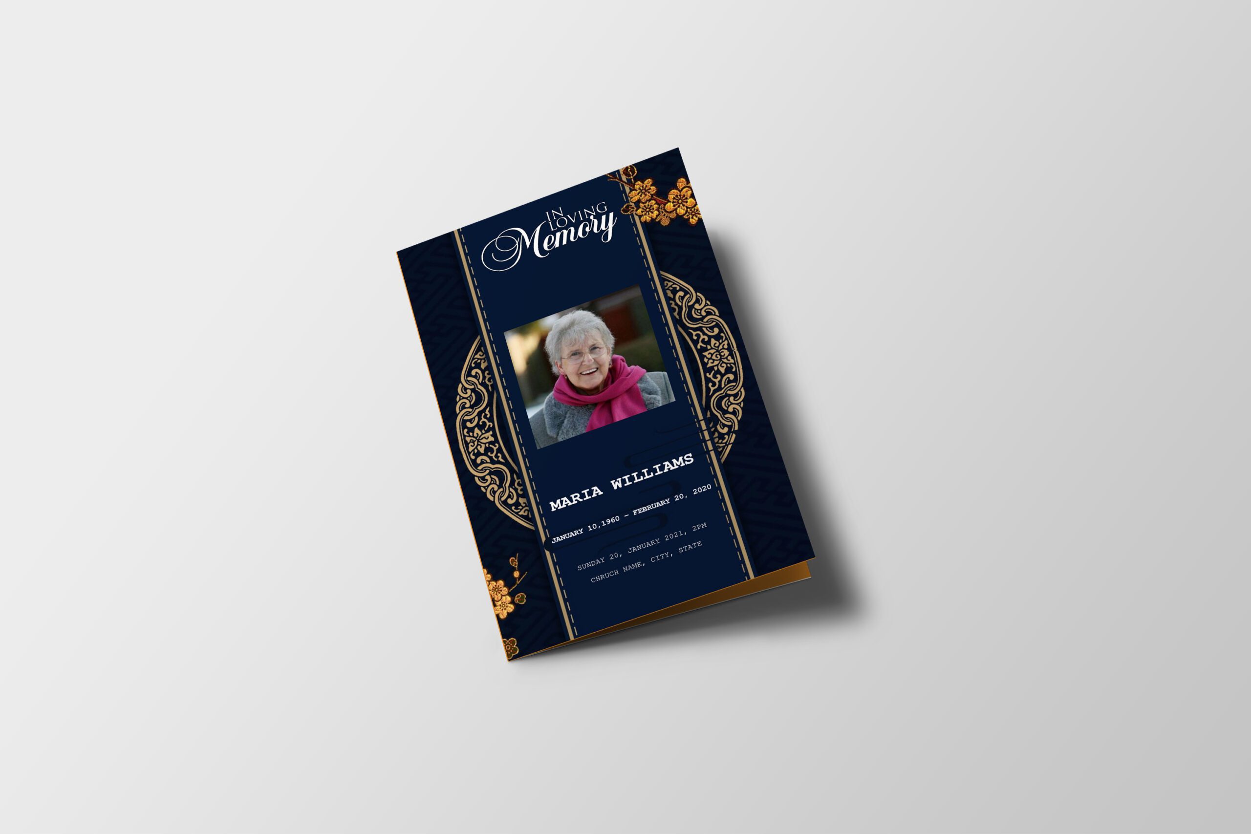 Template For Order Of Service Funeral