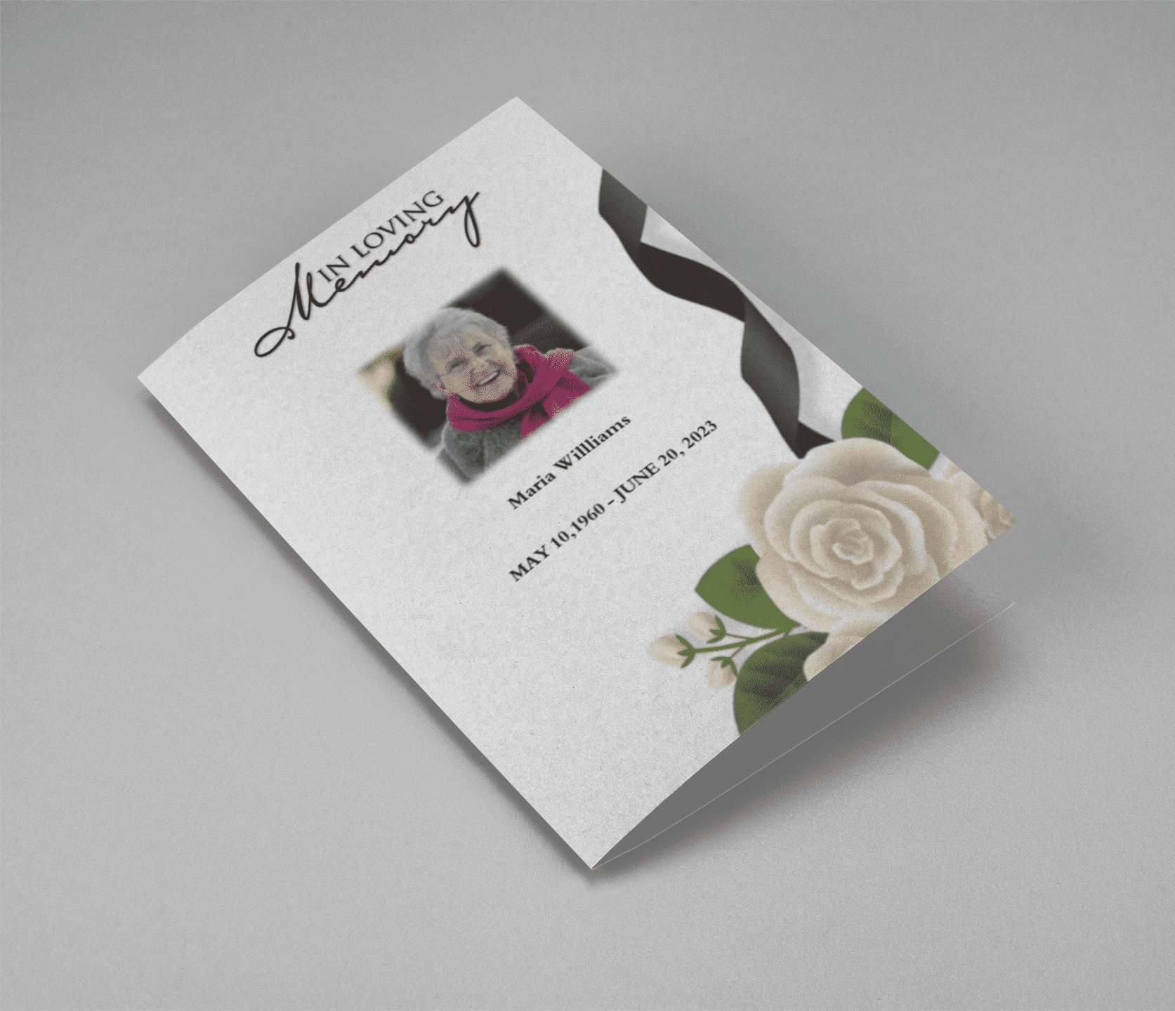 celebration of life memorial cards
