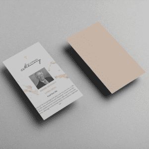 Funeral Prayer Cards