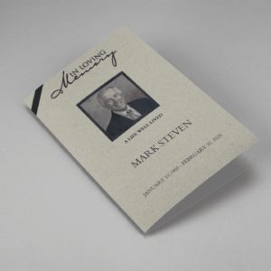 Funeral Programs (8.5 X 11)