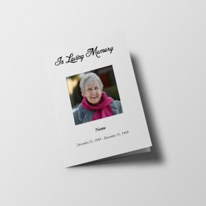 Tabloid Funeral Programs (11x17)